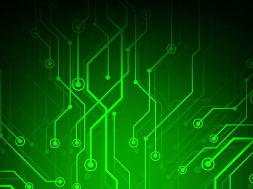 000國外炫彩幾何科技電子電路背景圖片設計素材 高清ai模板下載 0.24mb 科技 商務大全